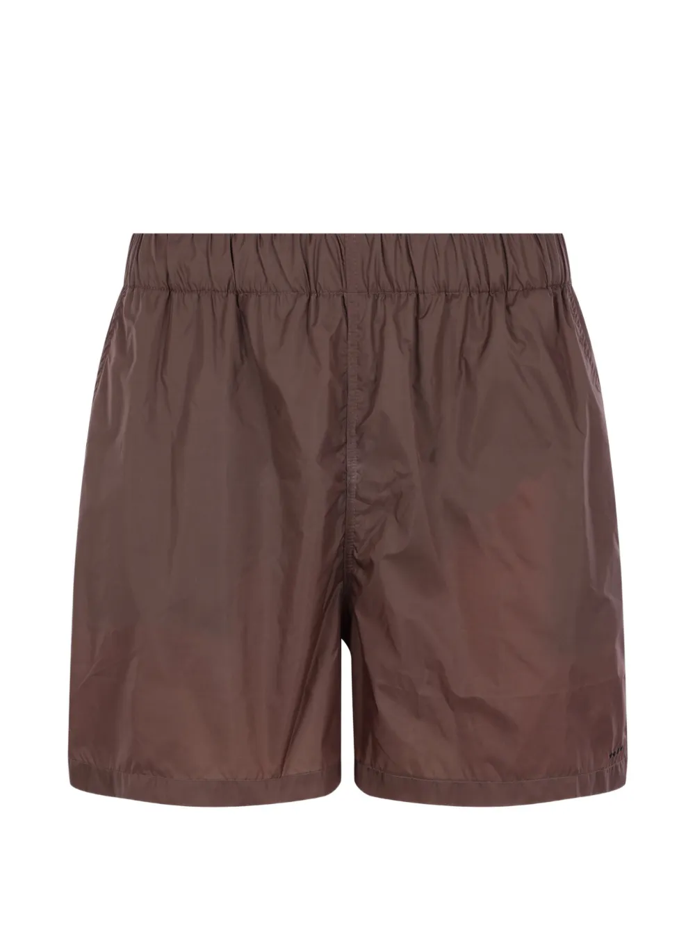 Hevo Torreguaceto drawstring swim shorts - Marrone