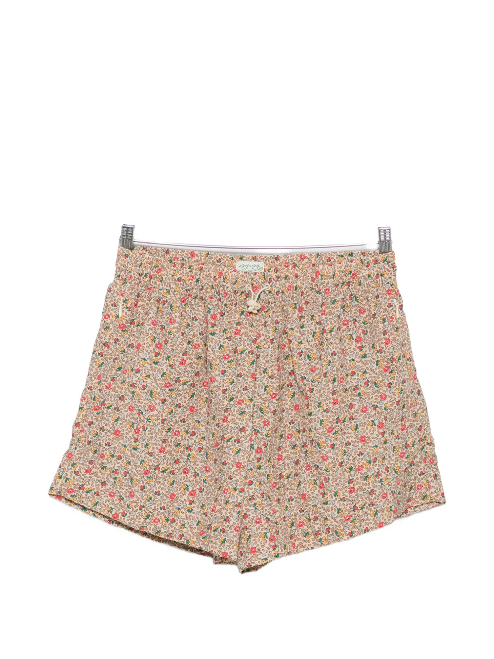 The Great. Rover floral-print shorts - Neutrals
