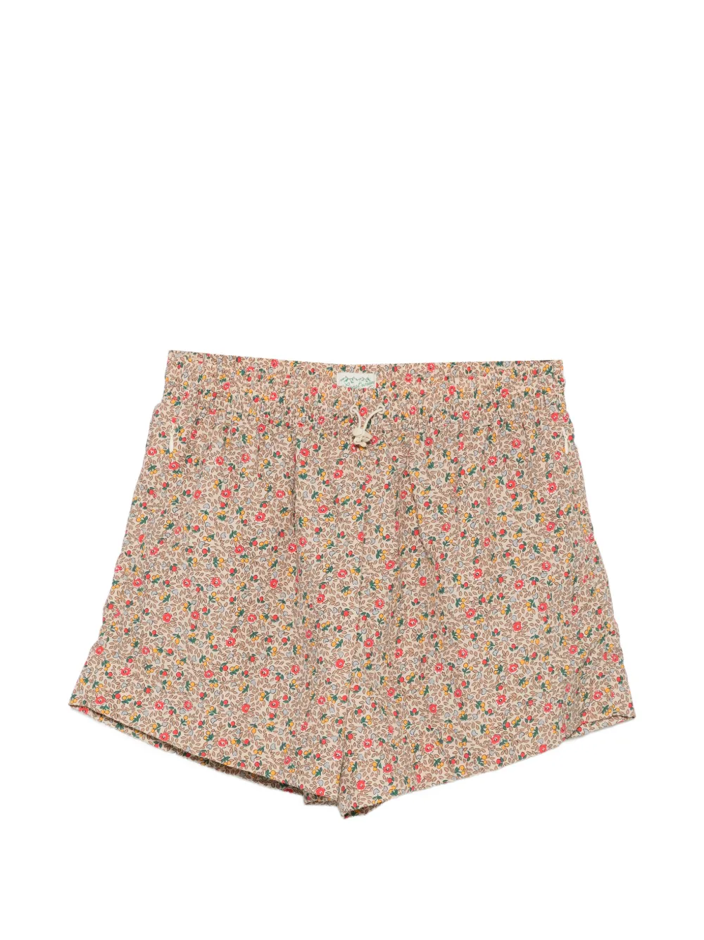 The Great. Rover floral-print shorts - Neutrals