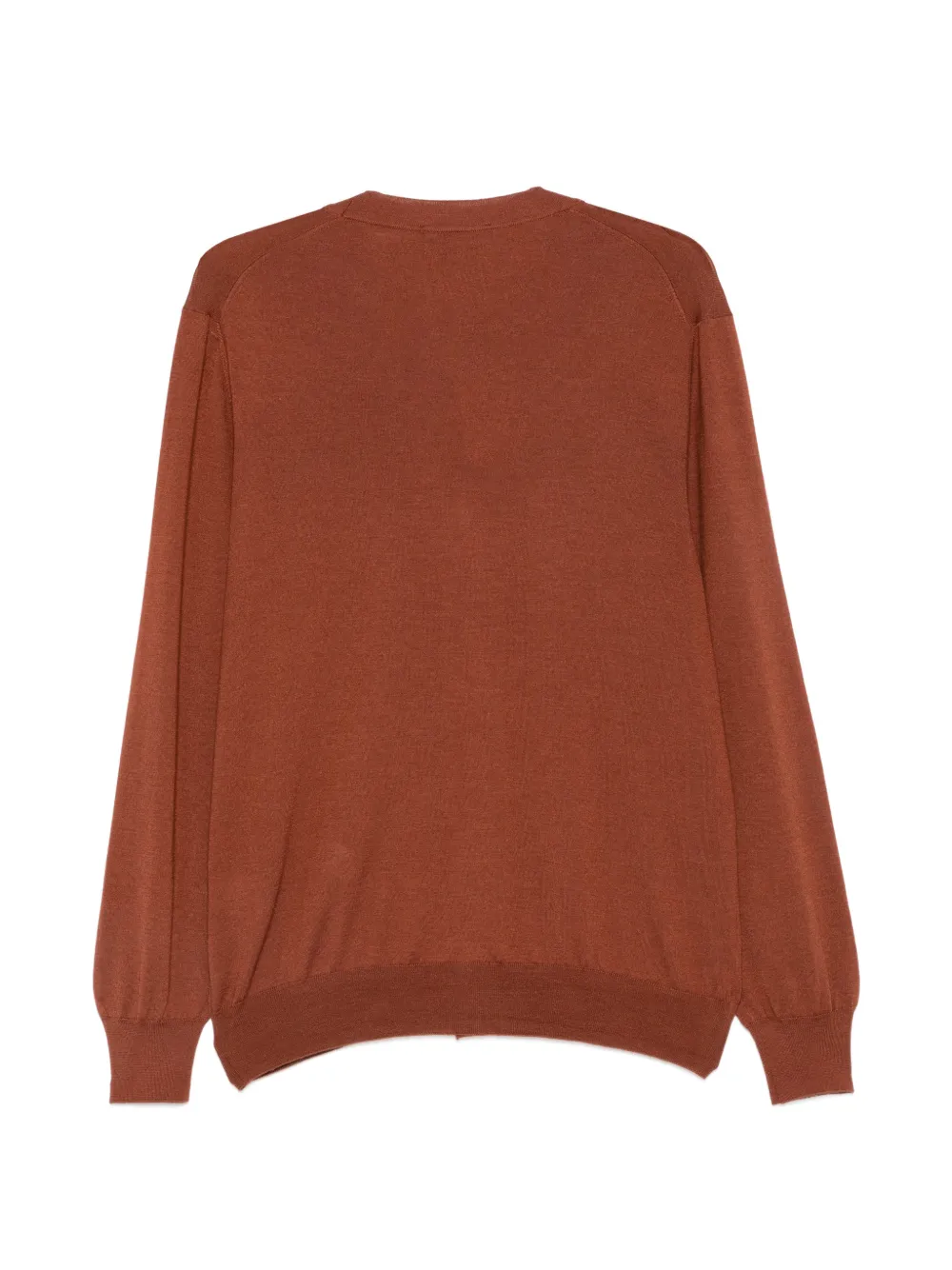 Gran Sasso Vest met V-hals Bruin
