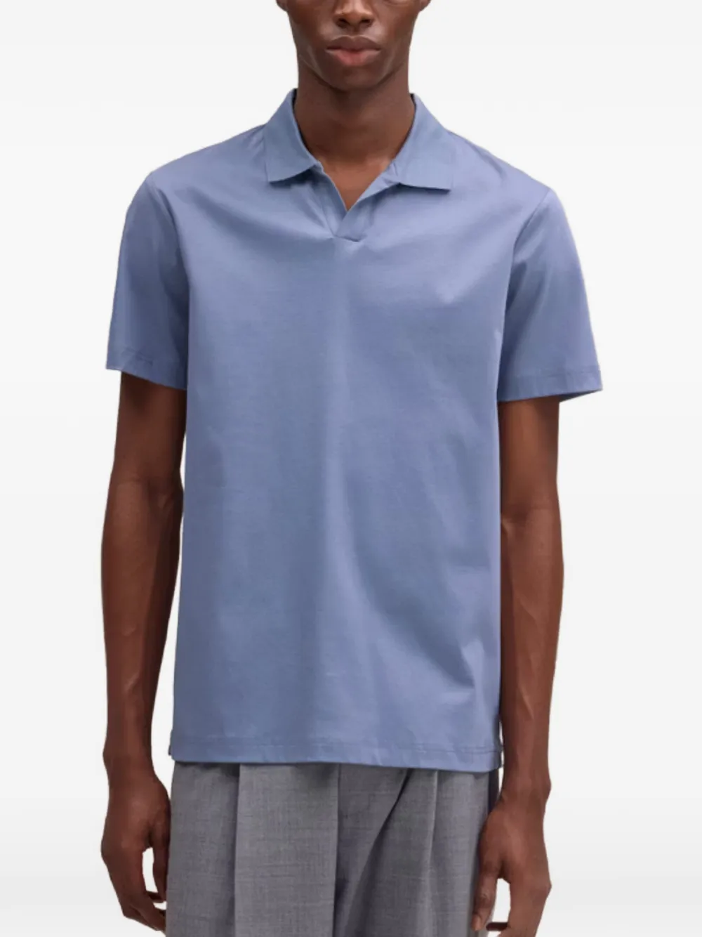 NN07 Paul poloshirt met korte mouwen Blauw