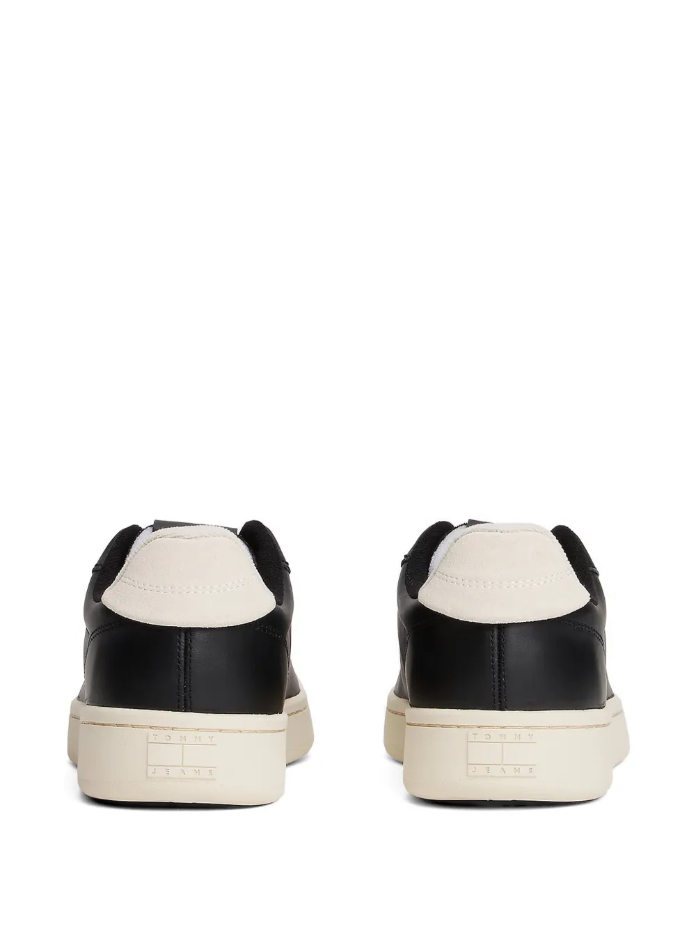Tommy Hilfiger logo-print sneakers Zwart