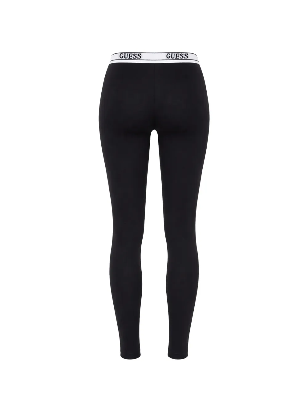 GUESS USA Aline legging met logoband Zwart