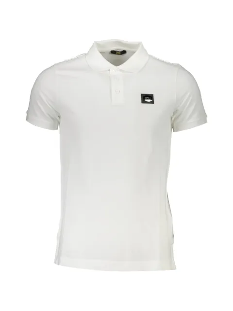 Cavalli Class logo-patch polo shirt