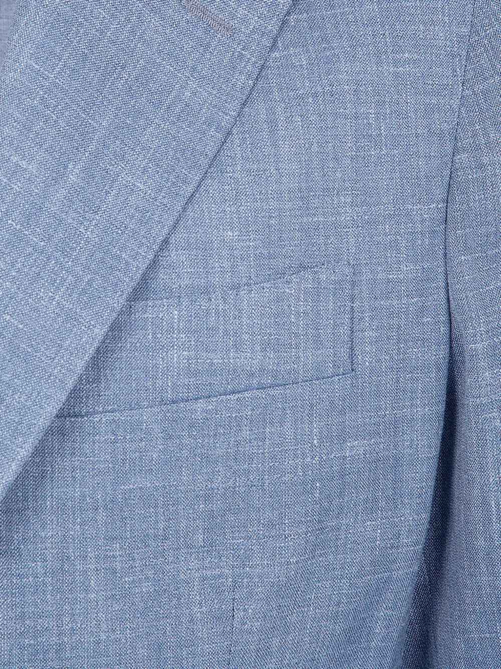Barba Blazer met enkele rij knopen Blauw