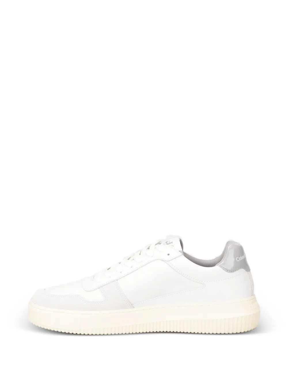 Calvin Klein logo-print sneakers Wit