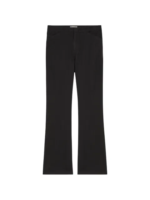 Vince flared-leg trousers