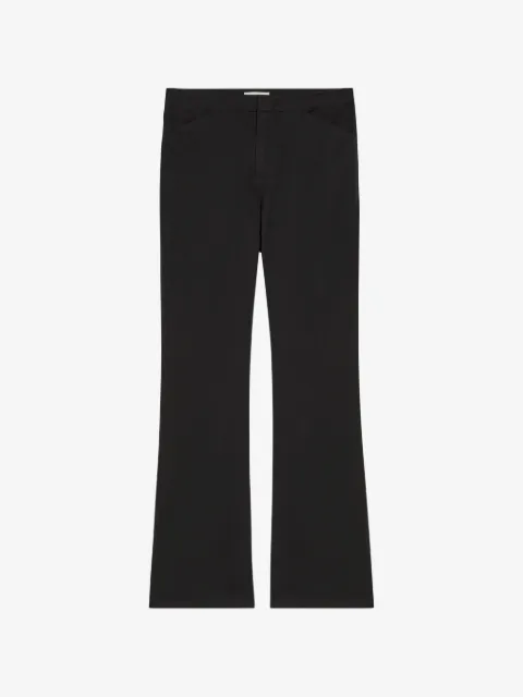 Vince flared-leg trousers