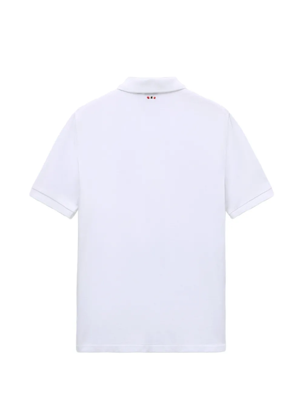 Napapijri Elbas poloshirt met geborduurd logo Wit