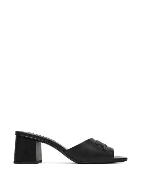 Karl Lagerfeld sandalias con parche del logo