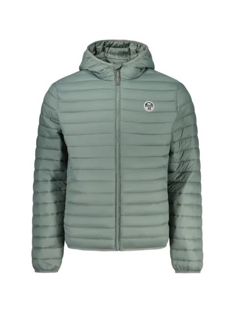 North Sails quilted hooded jacket