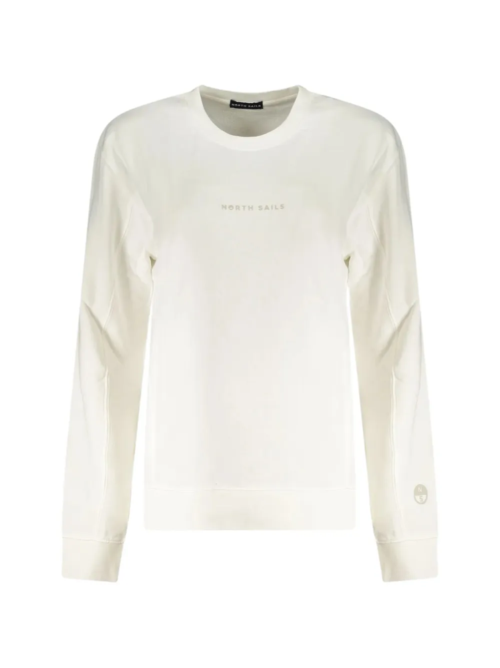 North Sails logo-print sweatshirt - Bianco