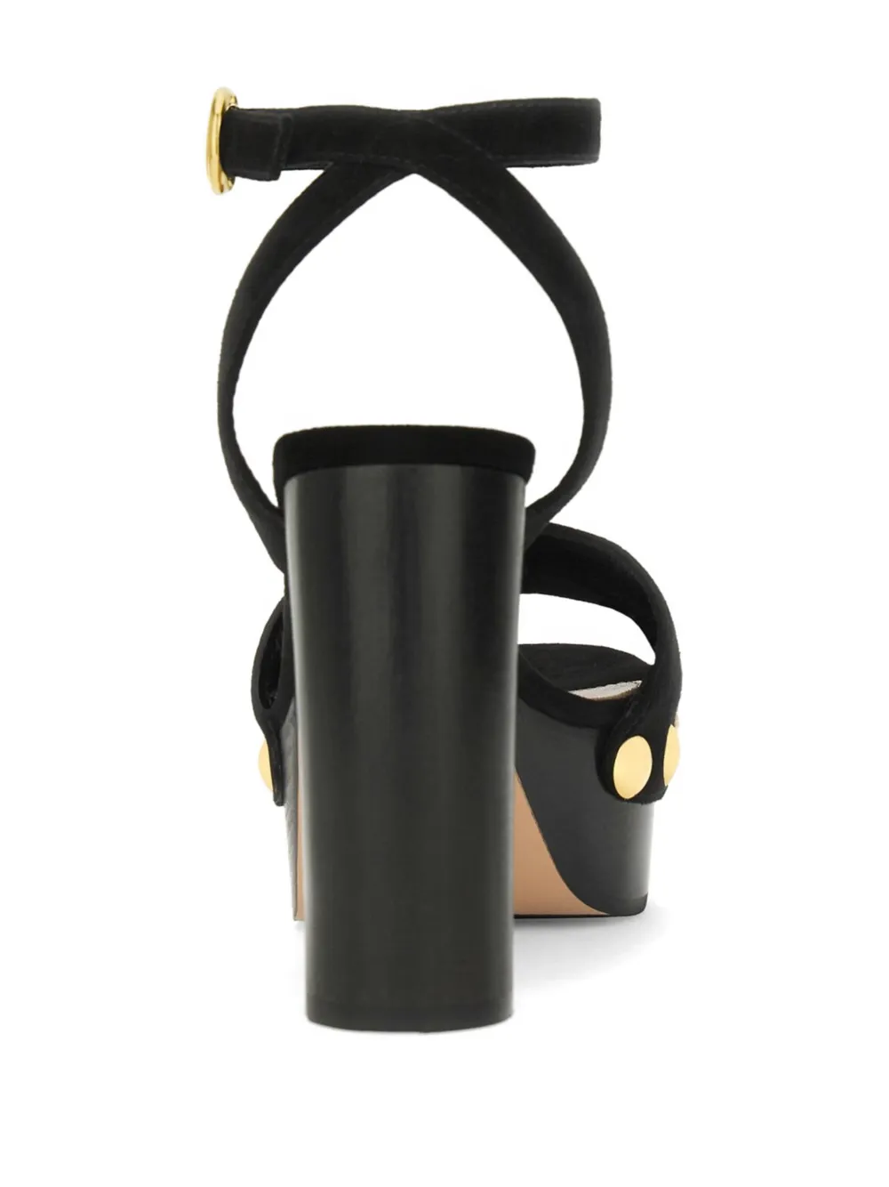 Gianvito Rossi Ardéa studded platform sandals Zwart