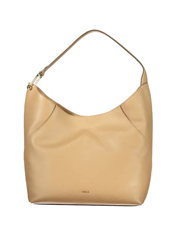 Furla Lara レザーハンドバッグ L | ニュートラル | FARFETCH JP