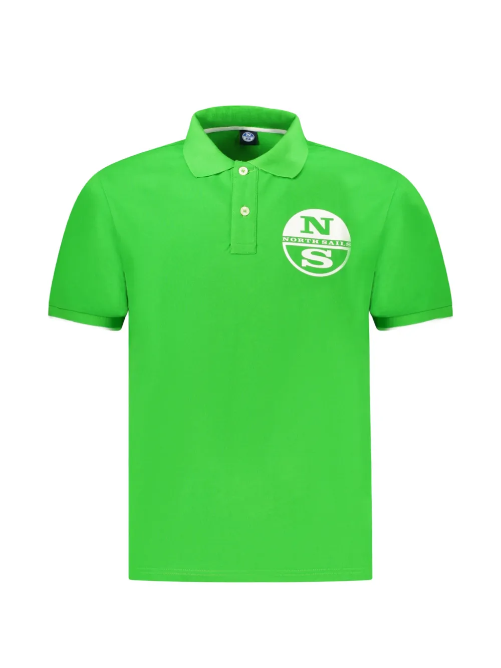 North Sails logo-print polo shirt - Verde