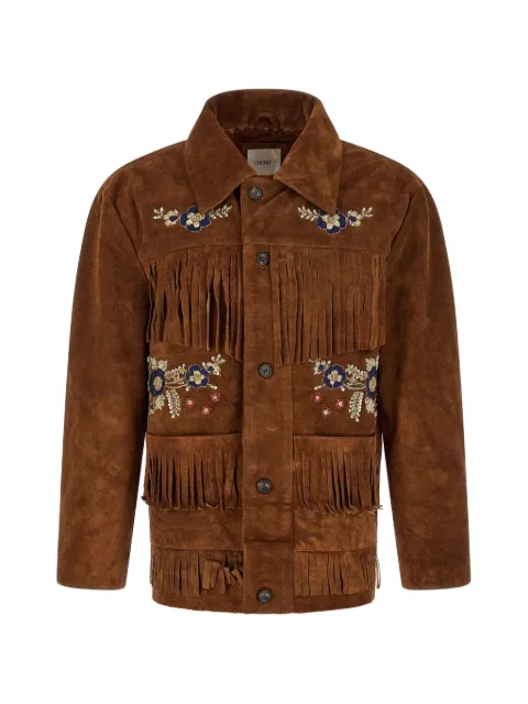 FOUND fringed embroidered jacket