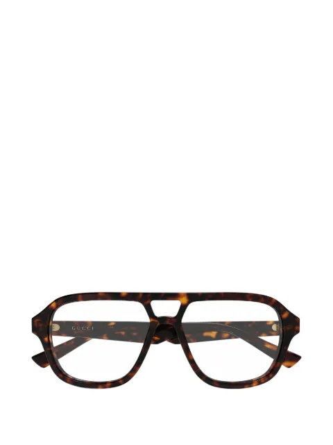 Gucci Eyewear pilot-frame glasses