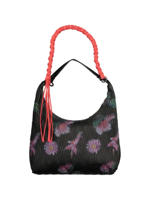 Desigual floral-print plissé tote bag