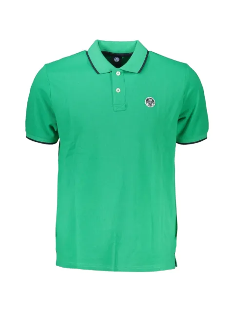 North Sails logo-patch polo shirt