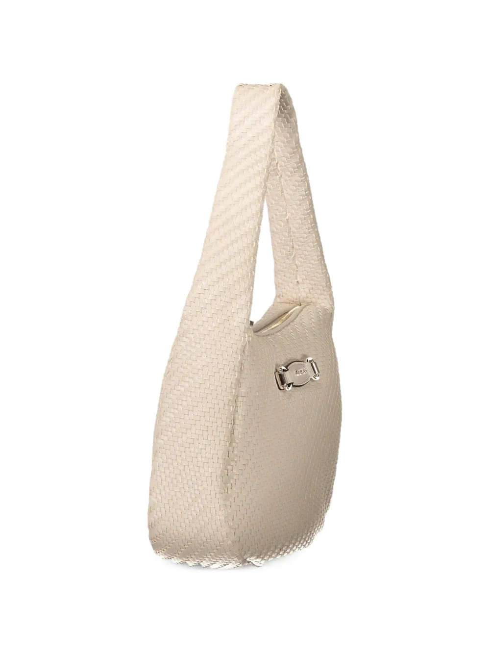 GUESS USA Geweven schoudertas Beige