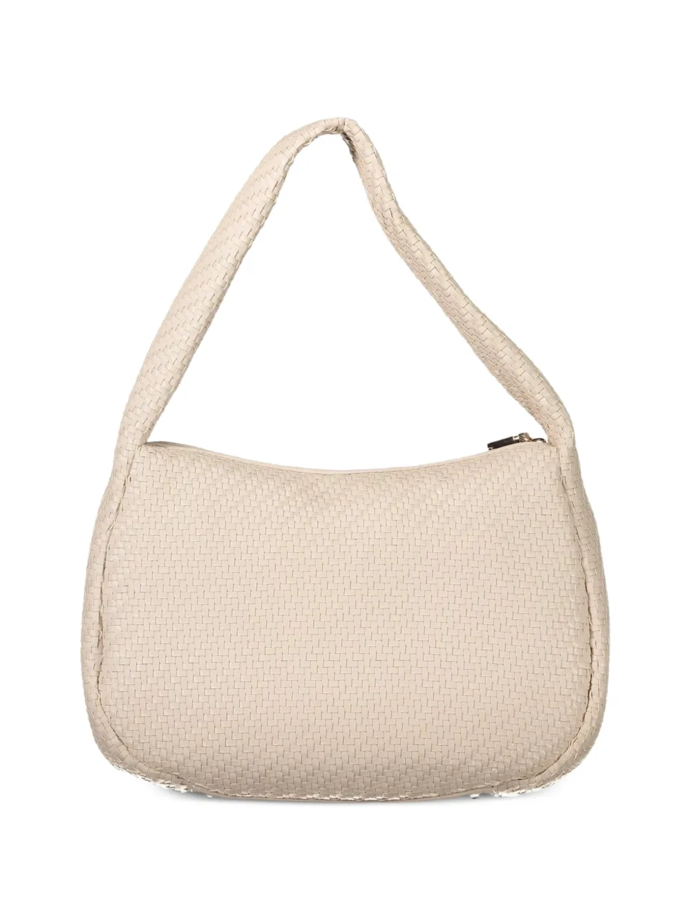 GUESS USA Geweven schoudertas Beige