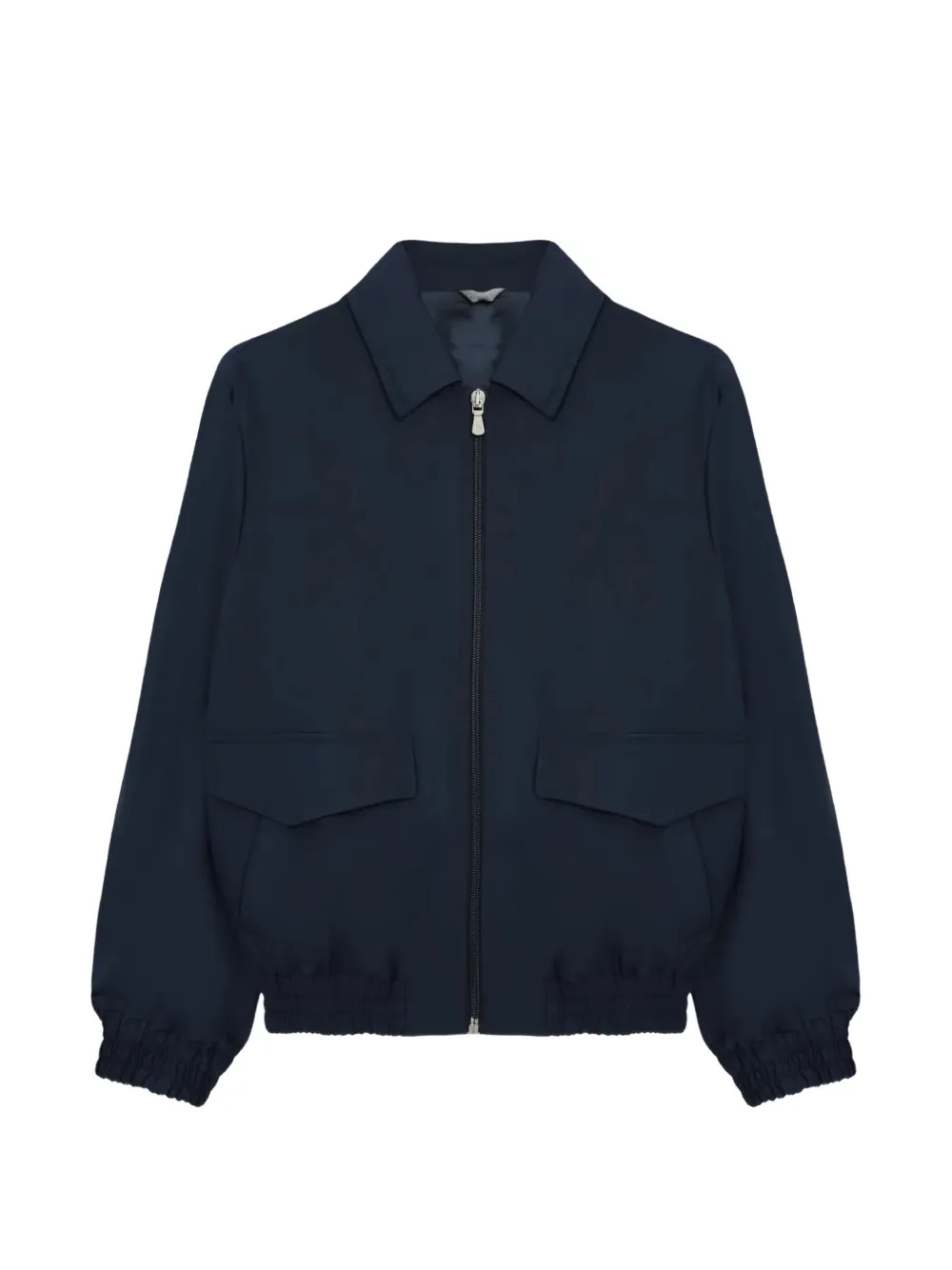 Eleventy Kids zip-fastening bomber jacket - Blau