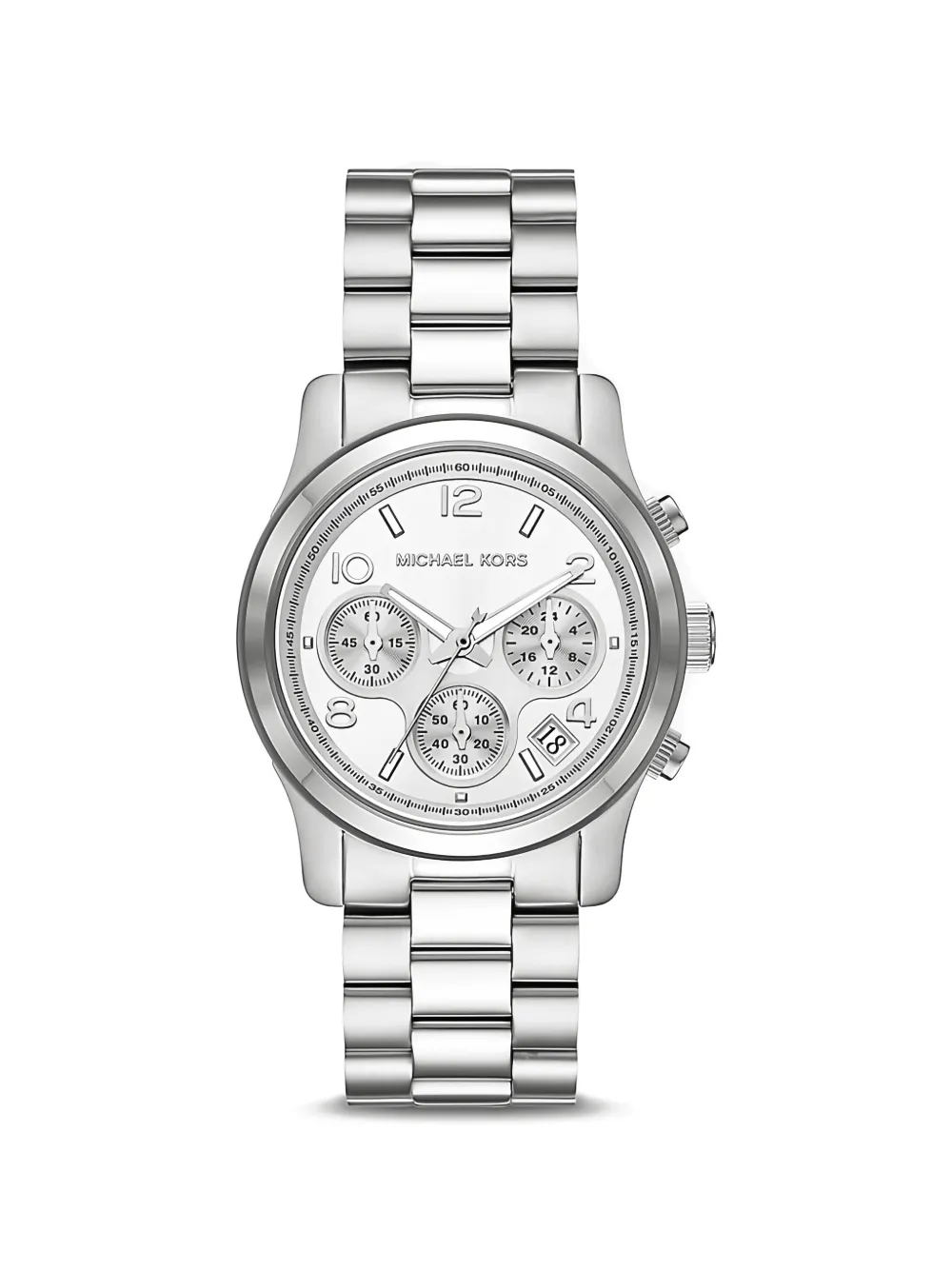 Michael Kors Runway chronograph 38mm watch - Argento