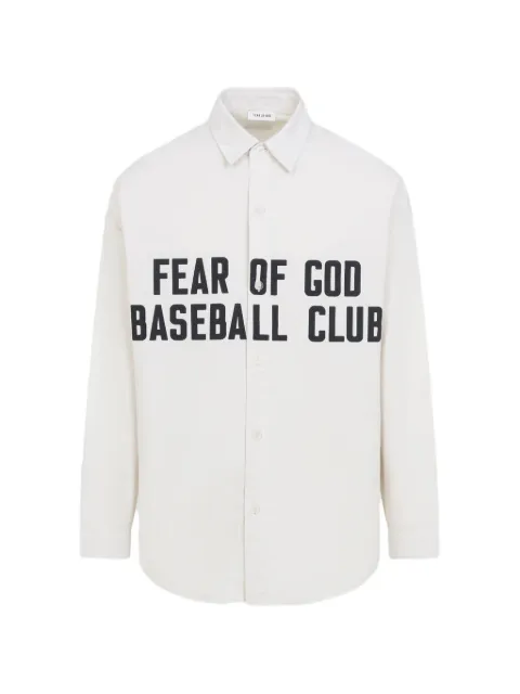 Fear Of God logo-print shirt