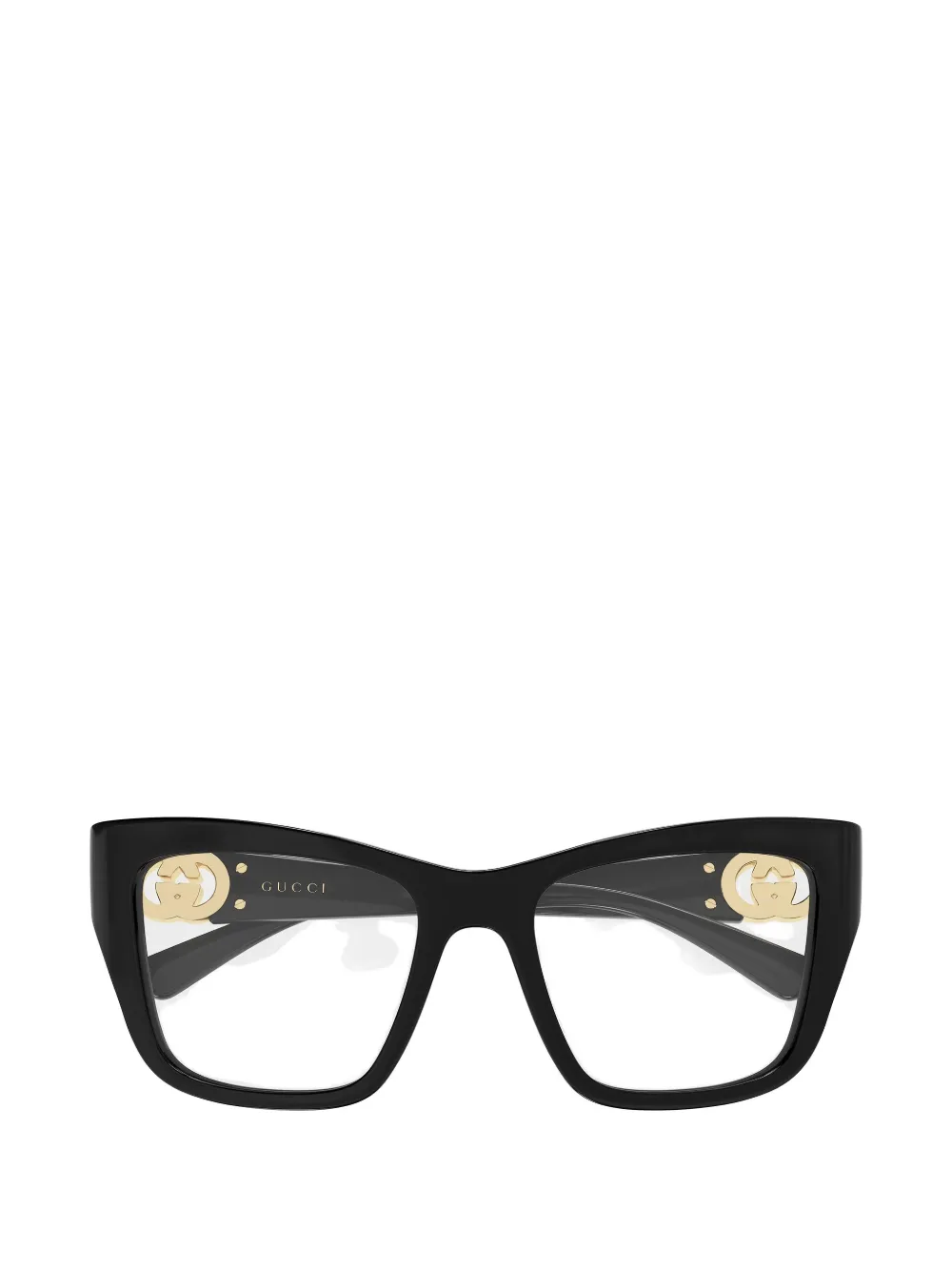 Gucci Eyewear Interlocking G cat-eye glasses - Nero