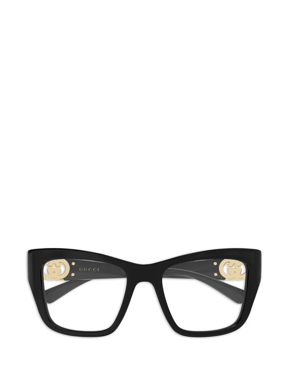 Gucci Eyewear Interlocking G cat-eye glasses - Nero