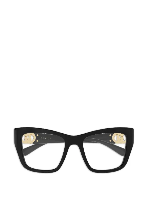Gucci Eyewear インターロッキングG キャットアイ メガネフレーム