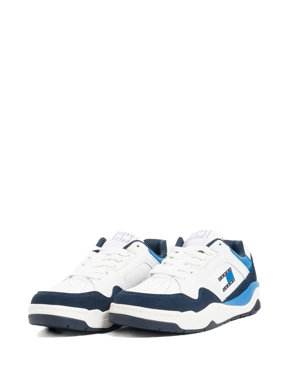 Tommy Jeans Sneakers met logopatch Wit