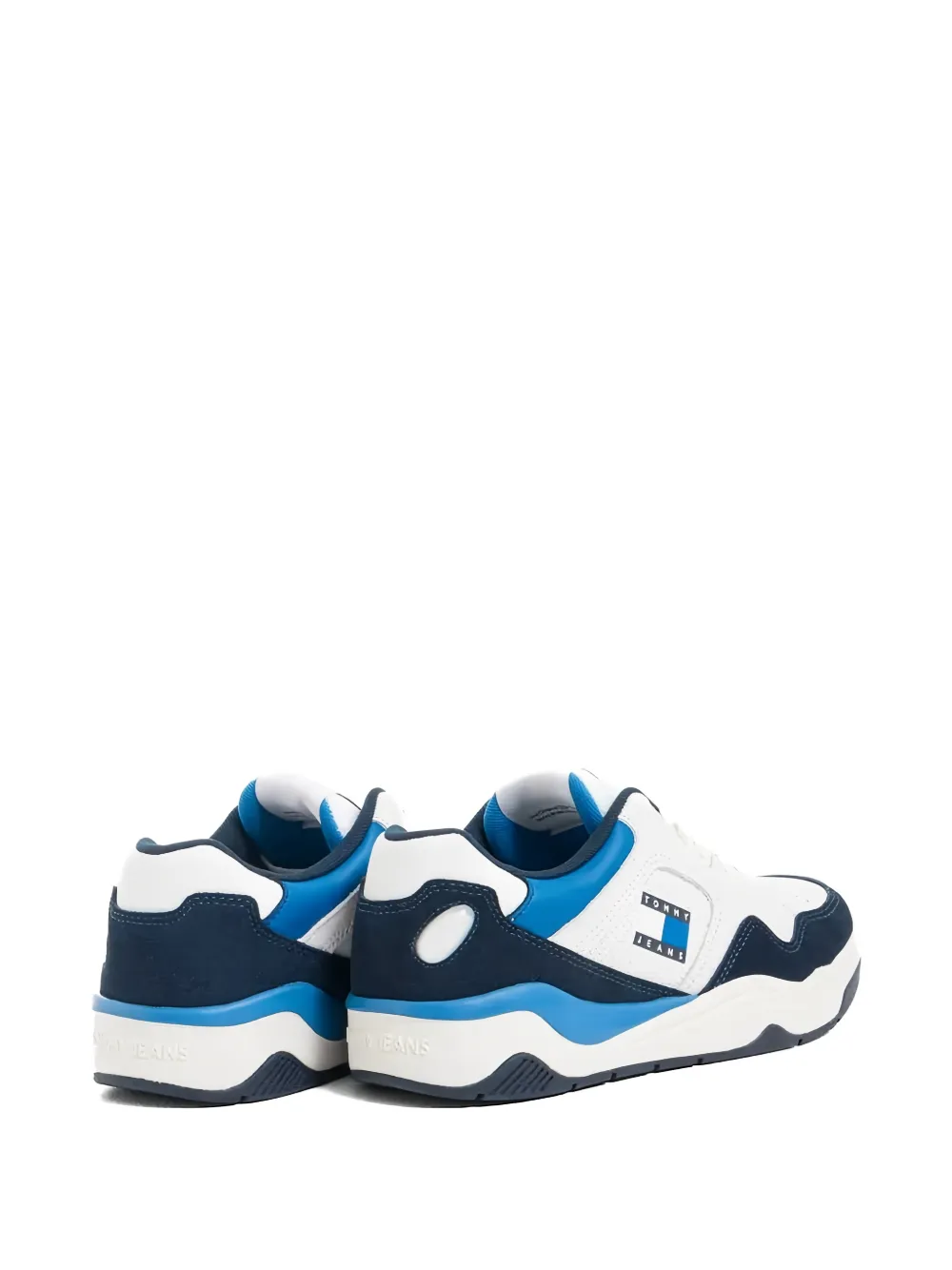 Tommy Jeans Sneakers met logopatch Wit