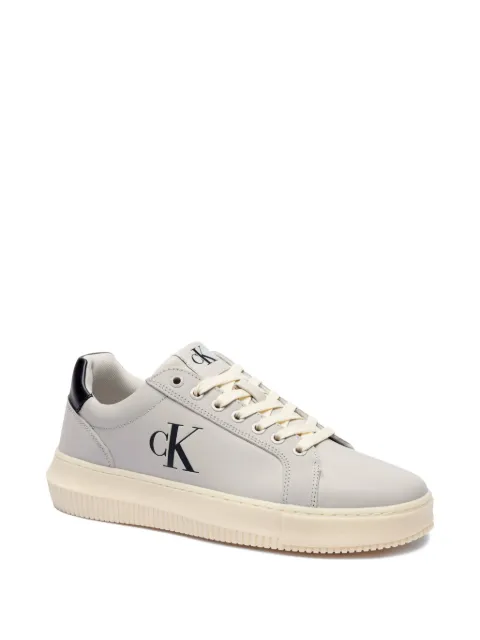 Calvin Klein logo-print lace-up sneakers