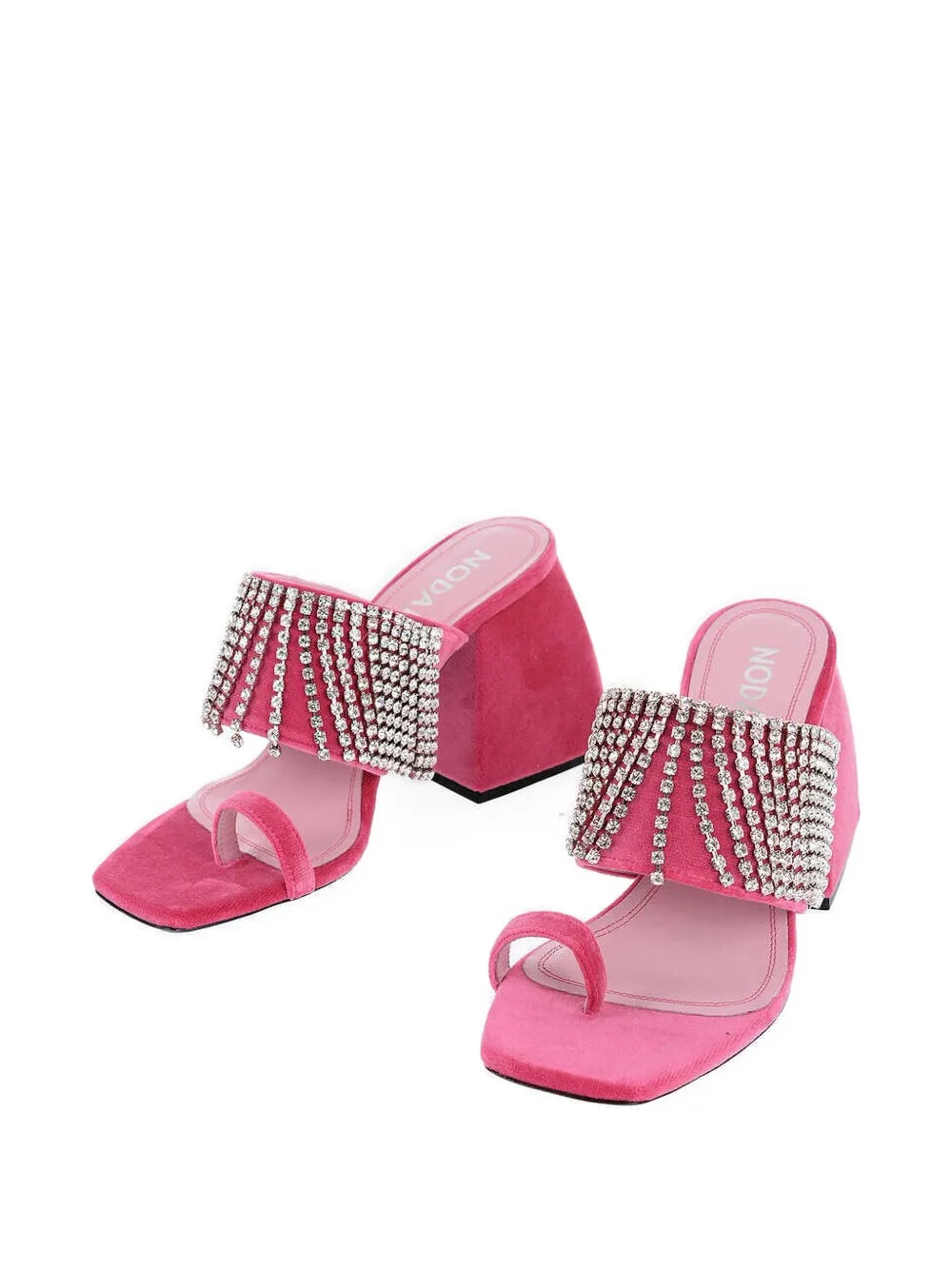 Nodaleto Sandalen verfraaid met kristallen Roze