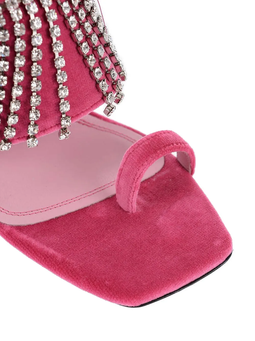 Nodaleto Sandalen verfraaid met kristallen Roze