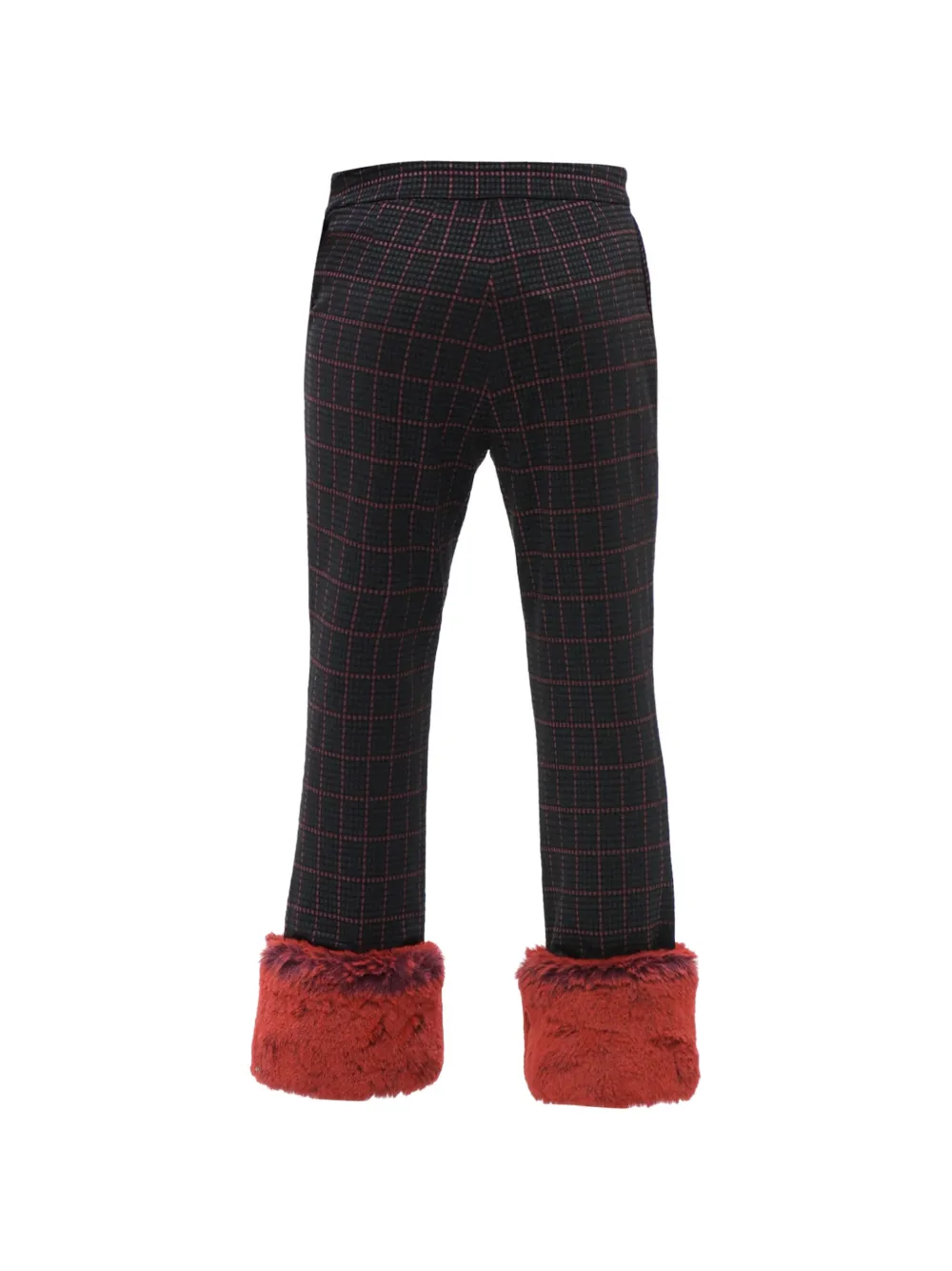 Viktor & Rolf Geruite broek Zwart