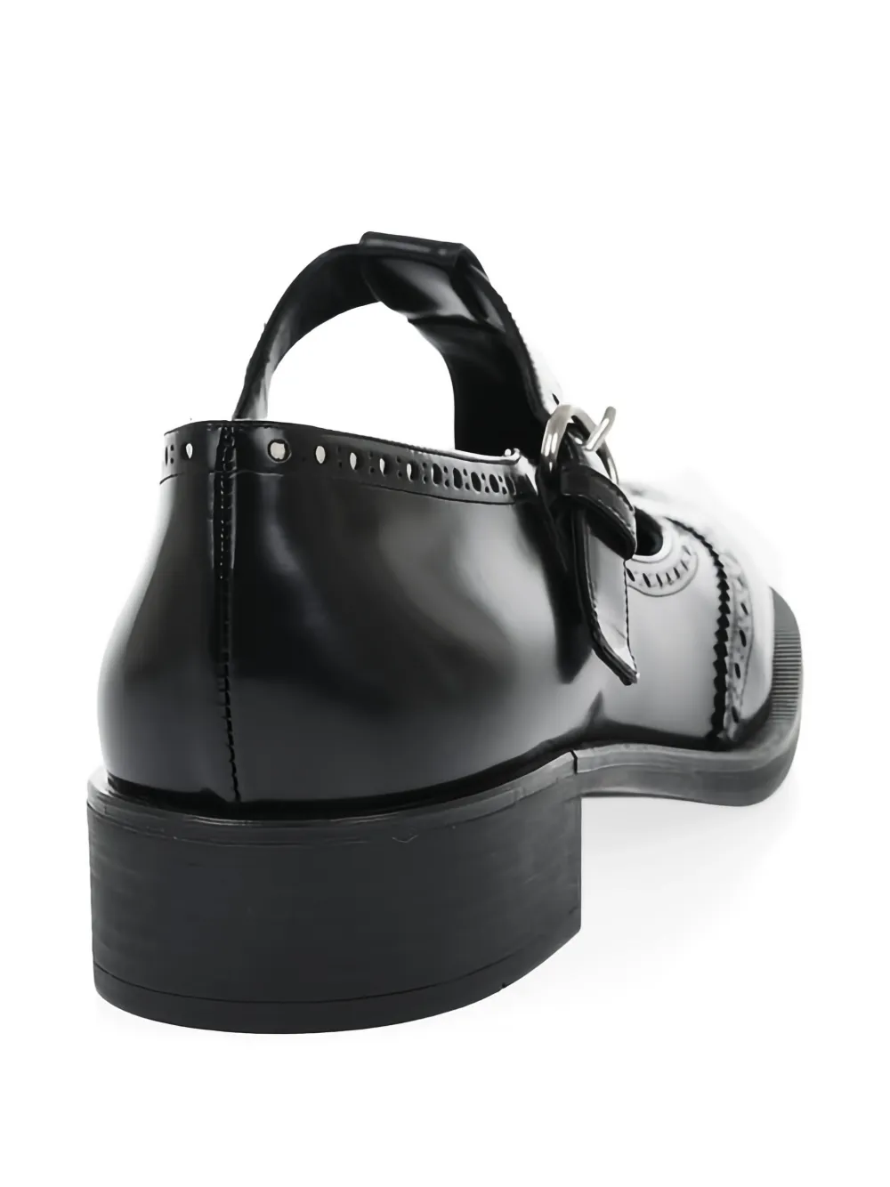 Miu Mary Jane brogue pumps Zwart