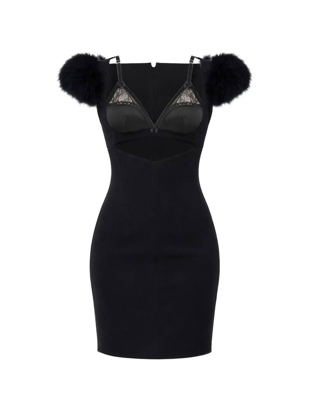 DSQUARED2 cut-out mini dress - Black