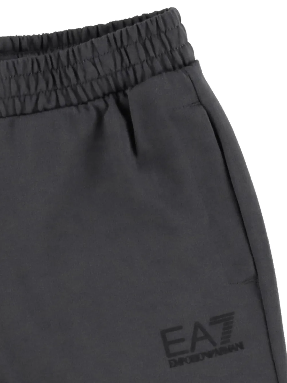 Emporio Armani Kids Trainingspak met capuchon en logodetail Grijs