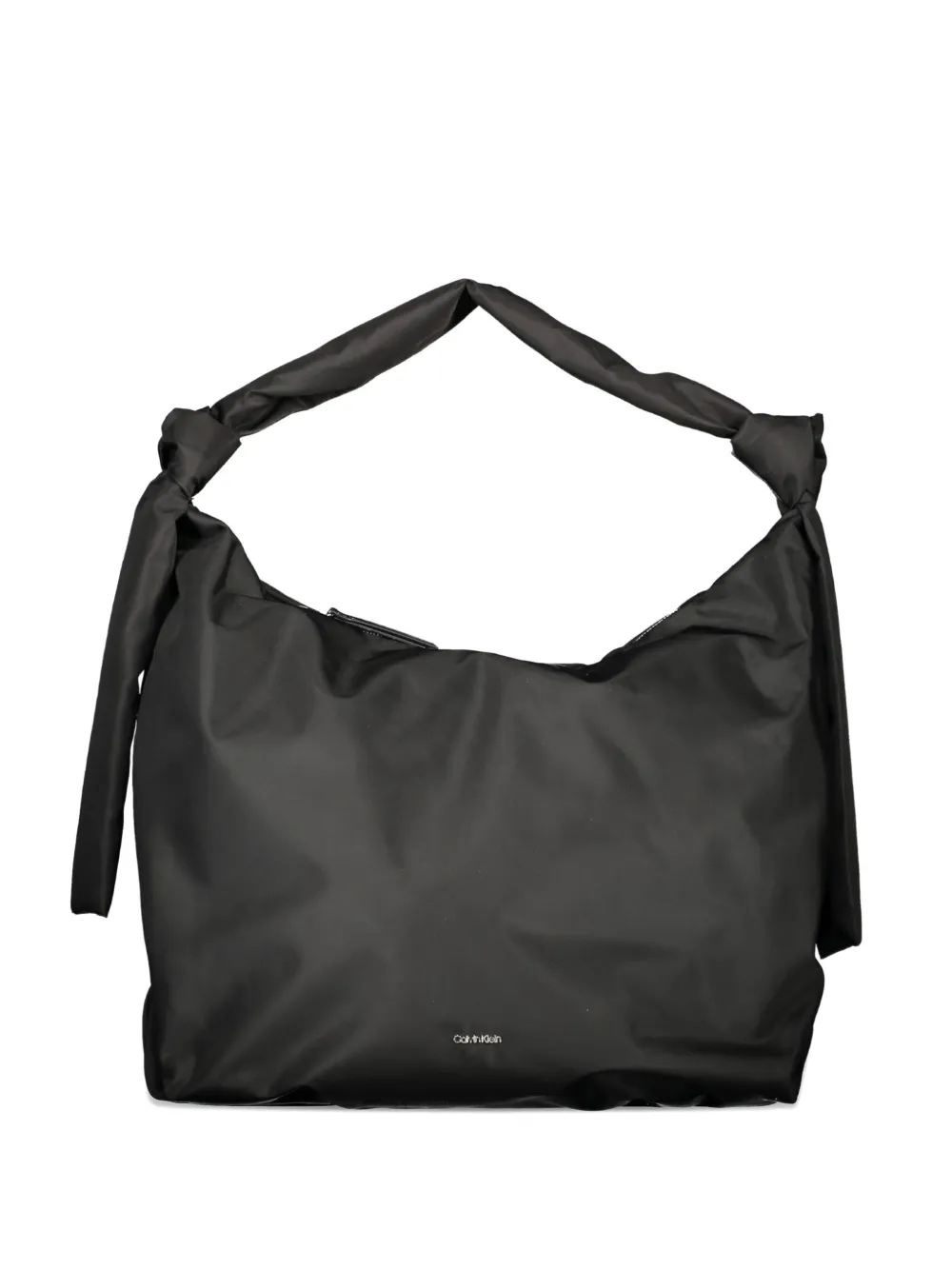 Calvin Klein knotted top-handle tote bag - Nero