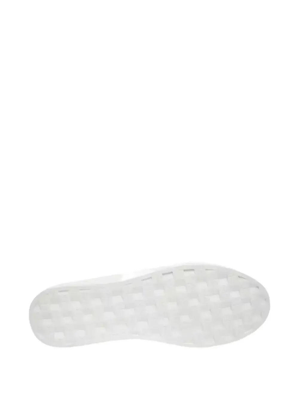 Calvin Klein logo-print panelled sneakers Wit