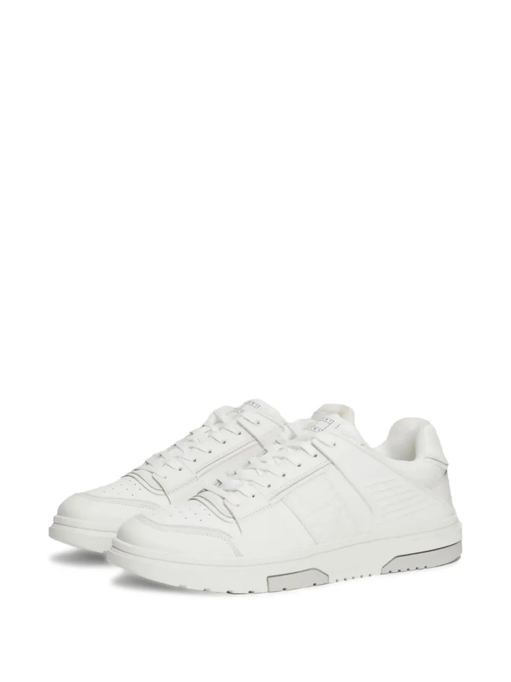 Tommy Hilfiger panelled perforated sneakers Wit
