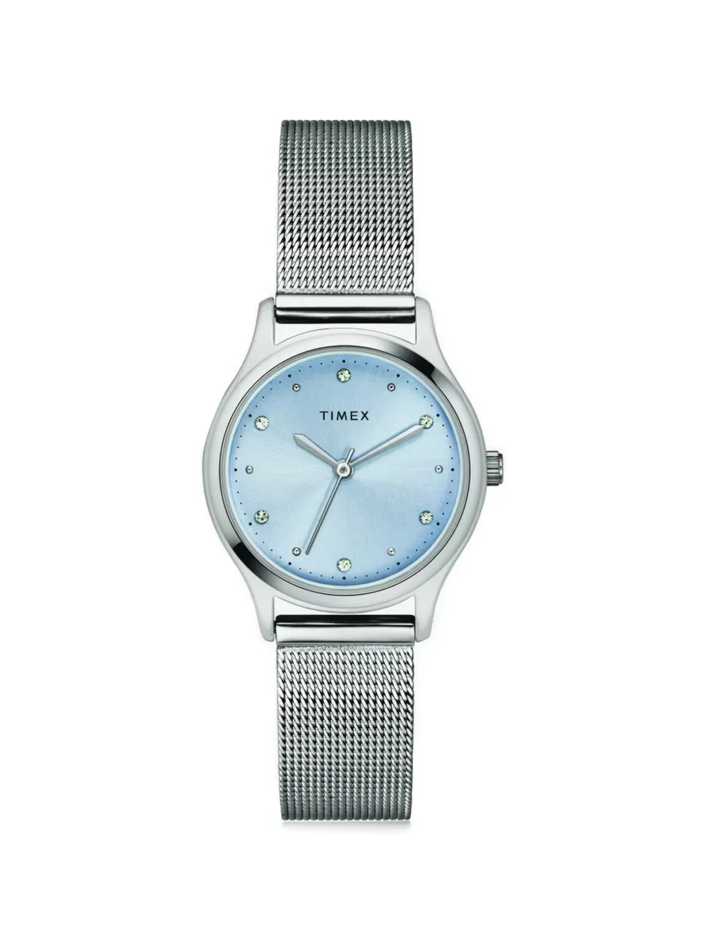 TIMEX Transcend crystal-index 28mm watch - Blau