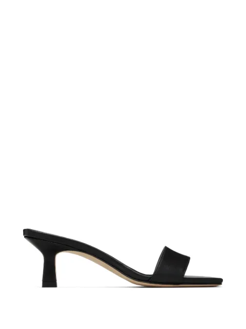 Aeyde square-toe leather sandals