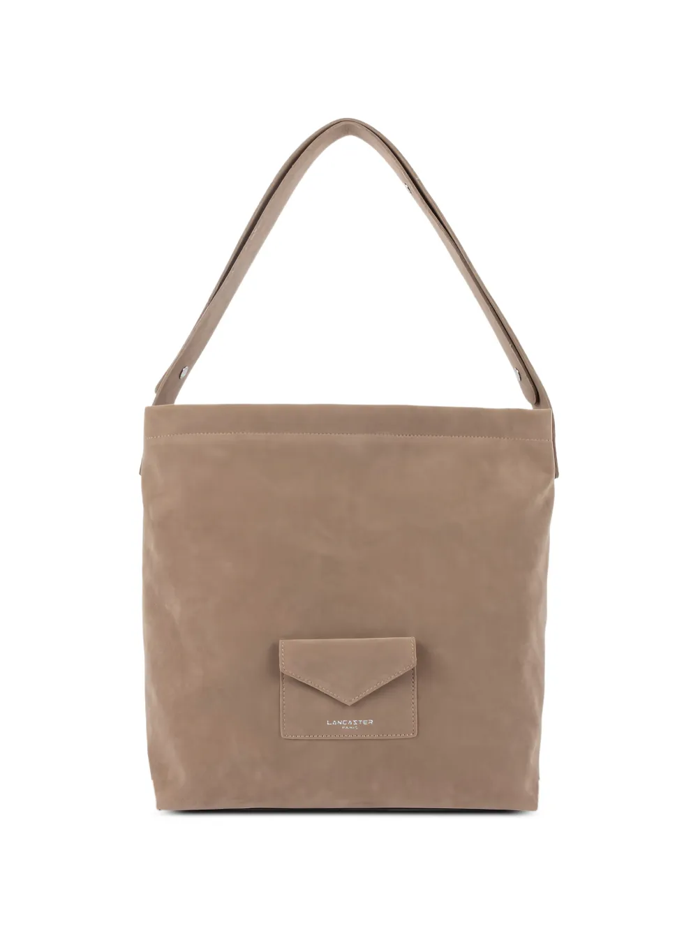 Lancaster Tote Bag mit Vordertasche - Nude