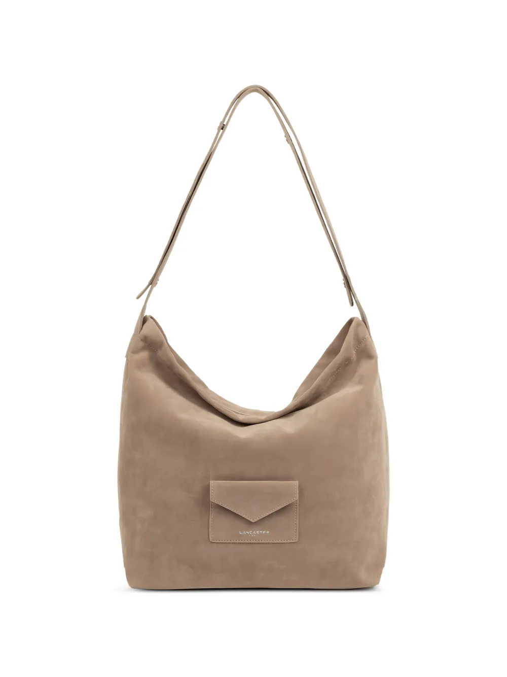 Lancaster Shopper met voorzak Beige