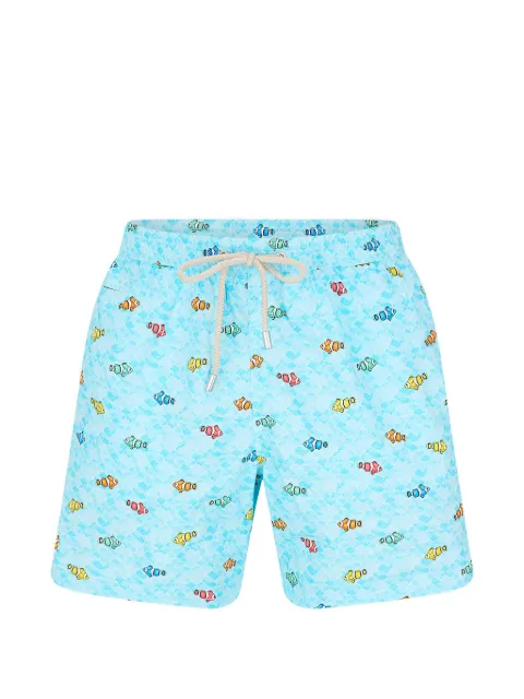 MC2 Saint Barth Lighting fish-print swim shorts