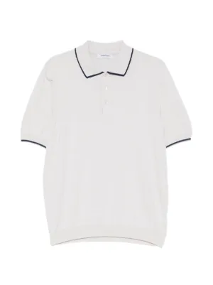 Sacai ストライプ ポロシャツ | ブルー | FARFETCH JP