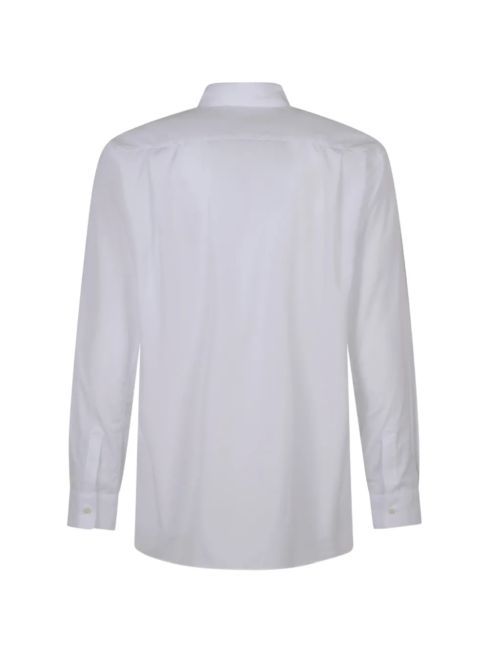 Comme Des Garçons Overhemd met grafisch patch en lange mouwen Wit